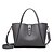 お買い得  バッグセット-女性用 PU バッグセット ソリッド 2個の財布セット ブラック / レッド / グレー