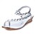 ieftine Sandale de Damă-Pentru femei Sandale Sandale Platformă Sandale de cristal Sandale plate Plajă Vară Cristal Toc Drept Confortabili PU Argintiu Auriu