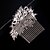 abordables Tocado de Boda-Mujer Diamantes Sintéticos Aleación Celada-Boda Ocasión especial Casual Al Aire Libre Peinetas 1 Pieza