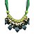 cheap Necklaces-Women&#039;s Collar Necklace Fashion Alloy Rainbow Red Green Blue Coffee 49 cm Necklace Jewelry For Wedding Party Daily Casual