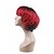 preiswerte Trendige synthetische Perücken-Synthetische Perücken Wellen Wellen Mit Pony Perücke Rot Synthetische Haare Damen Rot