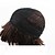 abordables Perruques sans bonnet-Cheveux humains Perruque Droit Droite Noir de Jais 30 CM