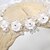 cheap Headpieces-Women&#039;s Flower Girl&#039;s Satin Crystal Imitation Pearl Headpiece-Wedding Special Occasion Casual Flowers