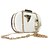 cheap Clutches &amp; Evening Bags-Women&#039;s Bags PU Clutch Rivet White