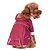 Χαμηλού Κόστους Ρούχα για σκύλους-Σκύλος Παλτά Φούτερ με Κουκούλα Ρούχα κουταβιών Μονόχρωμο Μοντέρνα Διατηρείτε Ζεστό ΕΞΩΤΕΡΙΚΟΥ ΧΩΡΟΥ Χειμώνας Ρούχα για σκύλους Ρούχα κουταβιών Στολές για σκύλους Κρασί Σκούρο καφέ Καφέ Στολές