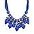 preiswerte Halsketten-Damen Kragen Modisch Aleación Regenbogen Rot Grün Blau Kaffee 49 cm Modische Halsketten Schmuck Für Hochzeit Party Alltag Normal