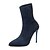 cheap Women&#039;s Boots-Women&#039;s Fabric Fall / Winter Comfort Boots Walking Shoes Stiletto Heel Black / Navy Blue / Light Brown