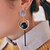 preiswerte Ohrringe-Damen Tropfen-Ohrringe Kreolen Ohrringe baumeln vergoldet Ohrringe Schmuck Silber / Gold Für Party Hochzeit Alltag Täglich 1 Stück