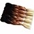 Недорогие Вязаные Крючком Волосы-Волосы для кос Косые оплетки Крупные косы 100% волосы канекалона косы волос Коса с омбре