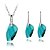 cheap Jewelry Sets-Women&#039;s Crystal Jewelry Set - Fashion Include Purple / Blue / Navy For Daily / Earrings / Necklace