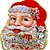 baratos Decorações de Natal-1pair natal decorações estéreo dupla face adesivos 40 * 32 centímetros padrão é aleatório