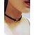 cheap Necklaces-Women&#039;s Choker Necklace Pendant Necklace Ladies Personalized Tattoo Style Basic Alloy White Black Brown Necklace Jewelry For Party Casual Daily / Tattoo Choker Necklace