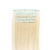 お買い得  テープ式ヘアエクステンション-拡張子美容皮膚横糸20枚のブラジル人間の自然な髪のシームレスな接着剤で16-18inchホワイトブロンドテープ