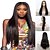 cheap Human Hair Wigs-Human Hair Full Lace Lace Front Wig style Brazilian Hair Straight Wig 130% Density with Baby Hair Natural Hairline African American Wig 100% Hand Tied Women&#039;s Short Medium Length Long Human Hair Lace