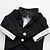 abordables Vêtements pour chiens-Chat Chien Costume Robe Smoking Nœud papillon Cosplay Fête de Mariage Hiver Vêtements pour Chien Vêtements pour chiots Tenues De Chien Noir Costume pour fille et garçon chien Coton S M L XL XXL