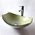 Χαμηλού Κόστους Νιπτήρες-Νιπτήρας μπάνιου / Βρύση μπάνιου / Κρίκος πετσετών μπάνιου Σύγχρονο - Σκληρυμένο Γυαλί Ορθογώνιο Vessel Sink
