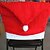 baratos Decorações de Natal-6pcs cadeira de natal abrange decorações de natal