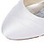 abordables Chaussures de mariée-Femme Chaussures à Talons Mariage Habillé Soirée &amp; Evénement Talon Bottier Bout rond Tissu élastique Argent Noir Blanche