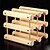 cheap Wine Racks-1PC Color Random Creative Newfangled Kitchen Grogshop Restaurant Decoration Wood Art Wine Place Rack