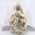 preiswerte Synthetische Perücken mit Spitze-Synthetische Lace Front Perücken Wellen Wellen Spitzenfront Perücke Blond Lang Blond Synthetische Haare Damen Natürlicher Haaransatz Blond