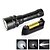cheap Outdoor Lights-LED Flashlights / Torch Waterproof 4000 lm LED Emitters 1 Mode with Battery and Charger Waterproof Camping / Hiking / Caving Everyday Use Diving / Boating Red Black / US Plug / EU Plug / UK Plug