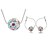 cheap Jewelry Sets-Women&#039;s Crystal Jewelry Set - Fashion Include Rose / Navy / Rainbow For Daily / Earrings / Necklace