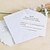 cheap Wedding Invitations-Flat Card Wedding Invitations 25 - Others / Invitation Cards / Response Cards Classic Material / Hard Card Paper Flower
