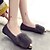 cheap Women&#039;s Flats-Women&#039;s Shoes PU Fur Fall Winter Comfort Flats Walking Shoes Flat Heel Round Toe for Casual Black Gray