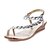 ieftine Sandale de Damă-Pentru femei Sandale Sandale Platformă Sandale de cristal Sandale plate Plajă Vară Cristal Toc Drept Confortabili PU Argintiu Auriu