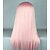 olcso Jelmezparókák-Szerepjáték parókák Szintetikus parókák Jelmez parókák Egyenes Egyenes Paróka Pink Nagyon hosszú Rózsaszín Szintetikus haj Női Pink hairjoy
