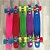 billige Skateboardkjøring-22 tommer (ca. 56cm) Cruisers Skateboard PU Svart / Hvit / Lilla