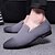 cheap Men&#039;s Slip-ons &amp; Loafers-Men&#039;s Loafers &amp; Slip-Ons Spring Summer Fall Winter Comfort Gladiator Suede Casual Low Heel Others Black Blue Gray Walking