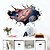 cheap Wall Stickers-Decorative Wall Stickers - 3D Wall Stickers Landscape / Fashion / 3D Living Room / Bedroom / Study Room / Office / Removable
