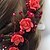 voordelige Bruiloft Zendspoel-kristal acryl legering hoofdbanden bloemen zendspoel elegante stijl