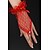 billige Luvas de Festa-Lace Wrist Length Glove Bridal Gloves With Rhinestone / Floral