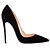 cheap Women&#039;s Heels-2017 new fashion Womens Shoes Sexy Black Suede high heel shoes