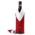 זול קישוטי חג מולד-קישוט בית אדום יין בקבוק שקית כיסוי שקיות שולחן ארוחת חג המולד לקישוט חג המולד
