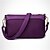 baratos Conjunto de Bolsas-Mulheres Náilon Conjuntos de saco Conjuntos de sacolas 3 Pcs Purse Set Preto / Roxo / Fúcsia