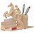 voordelige 3D-puzzels-Houten puzzels Koets / Paard professioneel niveau Puinen 1 pcs Kinderen Jongens Geschenk