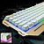 billige Tastaturer-USB Gaming tastatur ergonomisk tastatur Multimedia tastatur mekanisk tastatur USB svart aksen Multi farge baklys