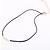 preiswerte Halsbänder-Halsketten Tattoo-Hals Leder damas Tattoo Stil Modisch Schwarz Modische Halsketten Schmuck Für Alltag Normal Cosplay Kostüme
