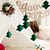 cheap Christmas Decorations-7pcs Christmas Tree Decorated Three-dimensional Ornaments New Window Hotel Mall Non-woven Fabric