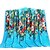 preiswerte Sofadecken &amp; Überwürfe-bedtoppings Decken Flanell Korallen Fleece gefälschte Nerz Queen-Size 200x230cm blaue Blume druckt 310gsm