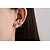 cheap Earrings-Women&#039;s Crystal Synthetic Diamond Stud Earrings Clip on Earring cuff Leaf Heart Flower Ladies Basic Elegant Double-layer Blinging everyday Sterling Silver Earrings Jewelry Silver / Gold For Party