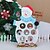 voordelige Kerstdecoraties-xmas decoratie houten geschenk tafel kerst sneeuwpop met versiering voor x&#039;mas kerstmis sneeuwman artikelen voor stoffering