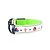 abordables Collares, arneses y correas para perros-Perro Cuello Collar de luz Ajustable / Retractable Caricatura Nailon Perro pequeño Arco iris Blanco Amarillo Rojo Azul