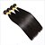 preiswerte Echthaarsträhnen-Echthaar Peruanisches Haar Menschenhaar spinnt Gerade Haarverlängerungen 4 Stück Schwarz
