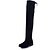 abordables Botas de mujer-Mujer Zapatos PU Invierno Confort / Botas de Combate Botas Paseo Tacón Bajo Dedo redondo Con Cordón Negro