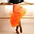 cheap Latin Dancewear-Latin Dance Tutus &amp; Skirts Women&#039;s Performance Spandex Flower / Crystals / Rhinestones Natural Skirt