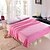 cheap Blankets &amp; Throws-Coral fleece Pink,Solid Solid 100% Polyester Blankets 200x230cm